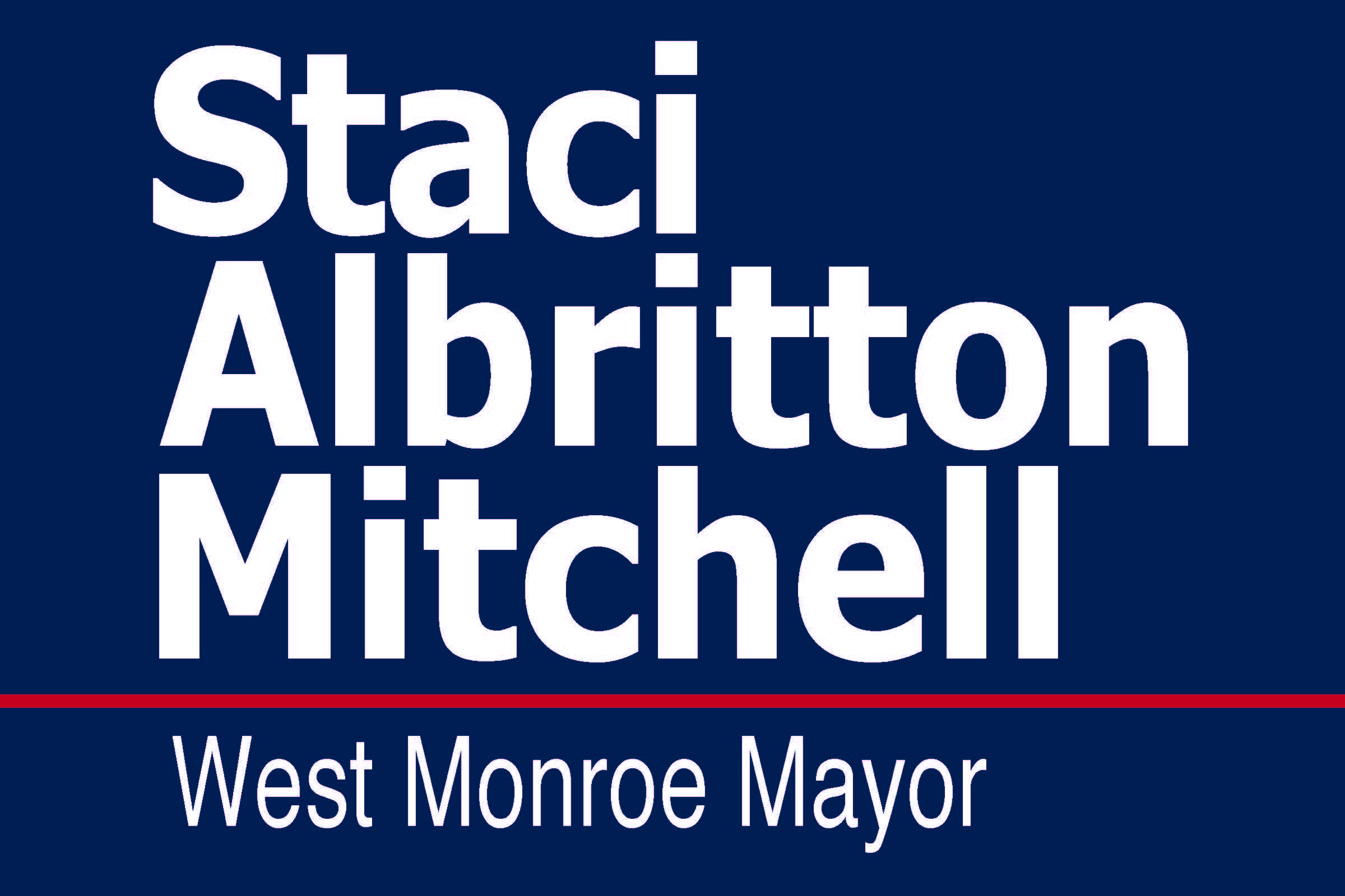 Staci Albritton Mitchell - West Monroe Mayor